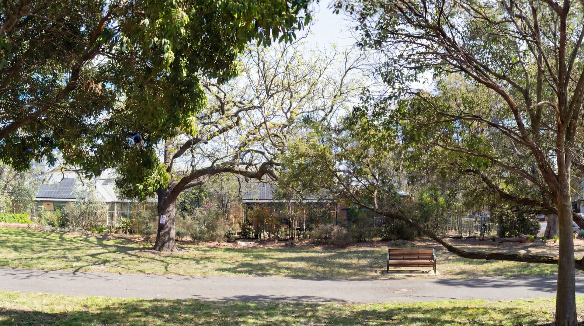 Image of the Park from Terrace Apartments