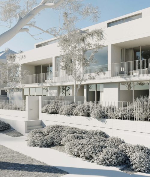 Image of Building Front Angled View